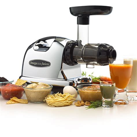 omega j8006 nutrition center juicer black and chrome best price|omega juicer j8006 operating manual.